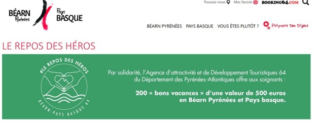 Les bons vacances de l'agences sont d'une valeur de 500 euros - Crédit photo : AADT Béarn-Pays basque Les bons vacances de l'agences sont d'une valeur de 500 euros - Crédit photo : AADT Béarn-Pays basque