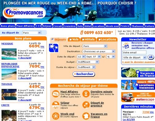 Promovacances : forte proportion des réservations de dernière minute cet été Promovacances : forte proportion des réservations de dernière minute cet été