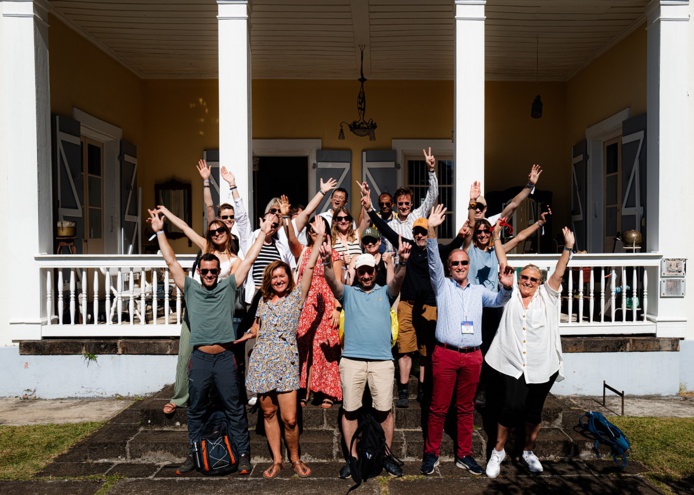 Du 3 au 7 juin, les Pionniers du Tourisme ont parcouru l'île de la Réunion du nord au sud et d'est en ouest - Photo Forum des Pionniers, Jules Despretz Du 3 au 7 juin, les Pionniers du Tourisme ont parcouru l'île de la Réunion du nord au sud et d'est en ouest - Photo Forum des Pionniers, Jules Despretz